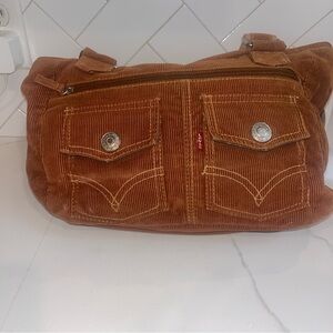 Levi’s Vintage 2000’s Y2K pocket corduroy cargo tote bag